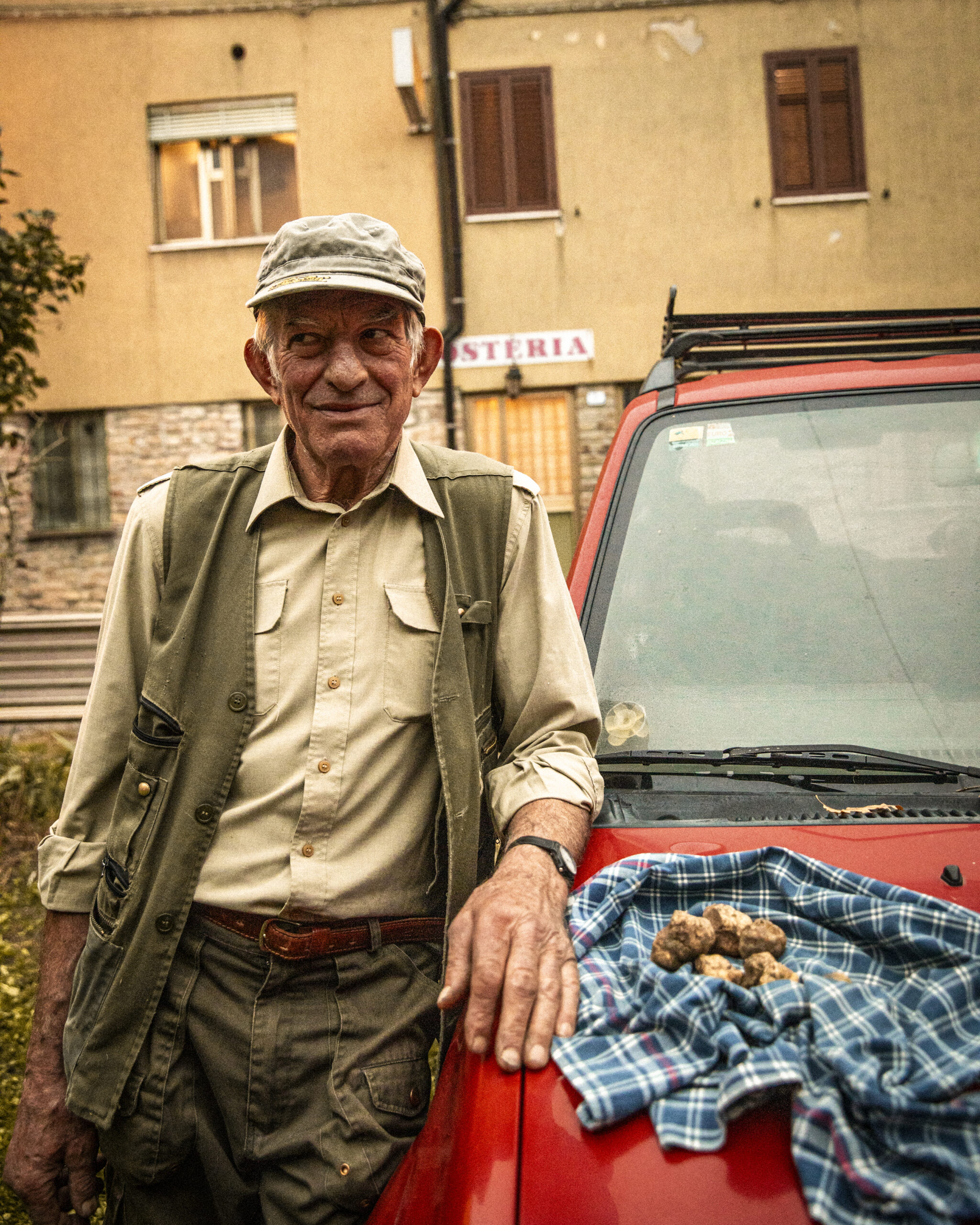 Gabriele Bado, esperto cercatore di tartufi
